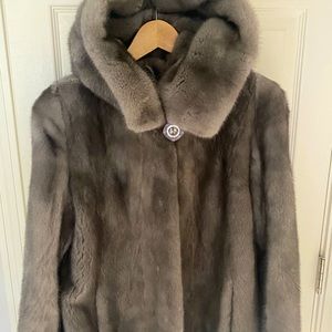 Blue mink gorgeous Coat